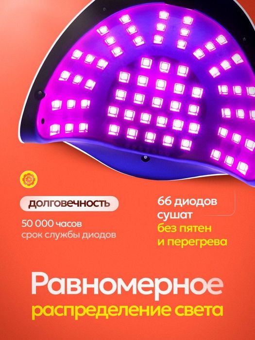 Профессиональная UV|LED лампа для маникюра GNG SUNtech QX
