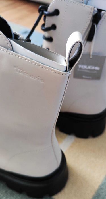 TAMARIS bootie 1-25287-29 Ivory 418 women – Женски боти