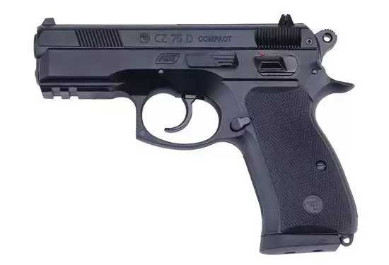 Pistol CZ 75D Compact airsoft 0.5 Joules Green GAS