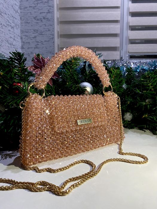 Сумка из бусин ручная работа