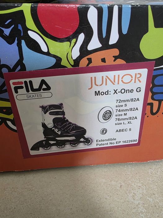 Role FILA X- One, Fete, Reglabile 32 - 35