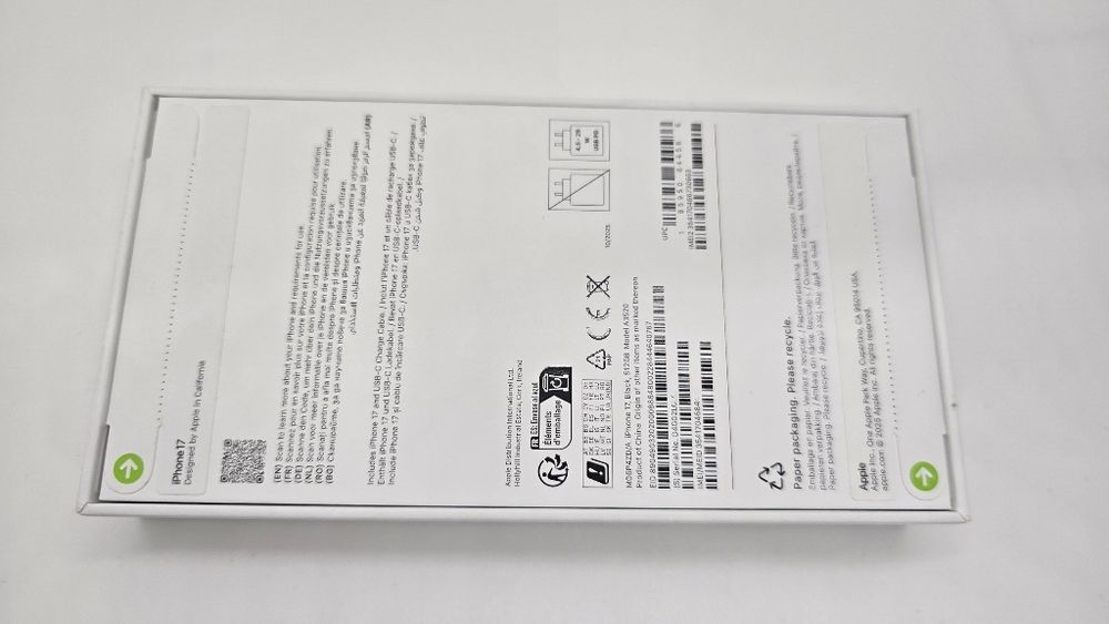iPhone 17 SIGILAT | 512GB Black – Neactivat
