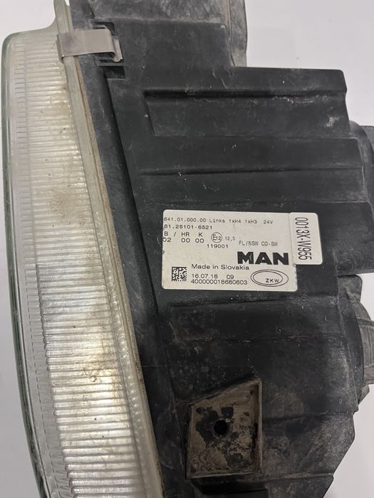 Противотуманные фары MAN TGX 70 тыс