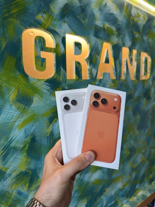 iPhone 17 Pro Orange - Silver NOI 256 GB * GRAND * Garantie 2 ANI