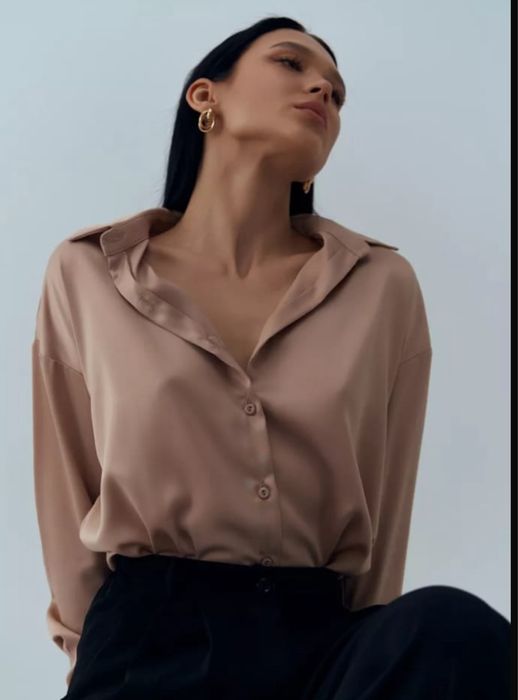 Продам атласную рубашку