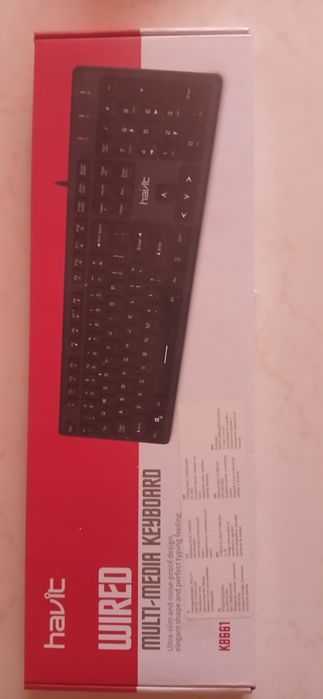 Tastatură multimedia cu fir Havit