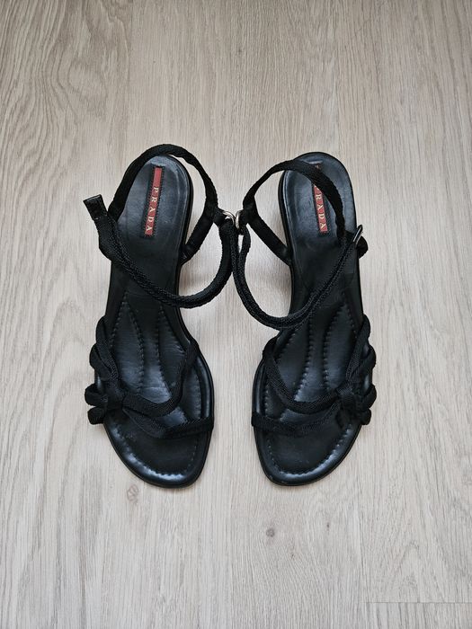 Prada Vintage T-Strap сандали