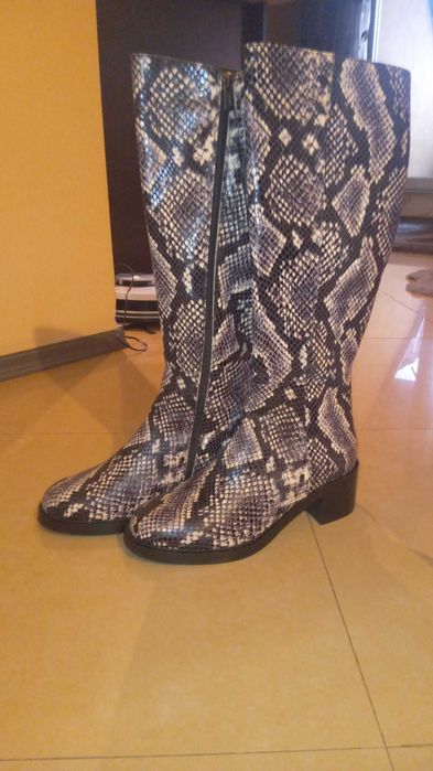 Ботуши Gianni змийски принт 36 номер