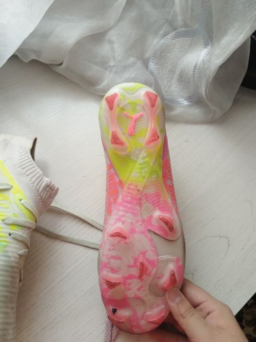 Бутцы от puma новые ношены 1 раз