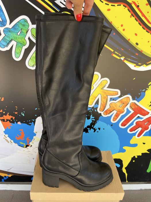 Дамски дълъг ботуш до коляното Steve Madden номер 39