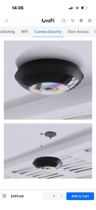 Vand Camere Ubiquiti UniFi Camera AI 360 (UVC-AI-360)