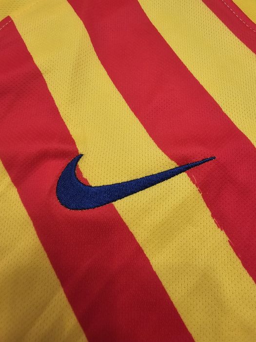 Tricou Barcelona Messi L Senyera