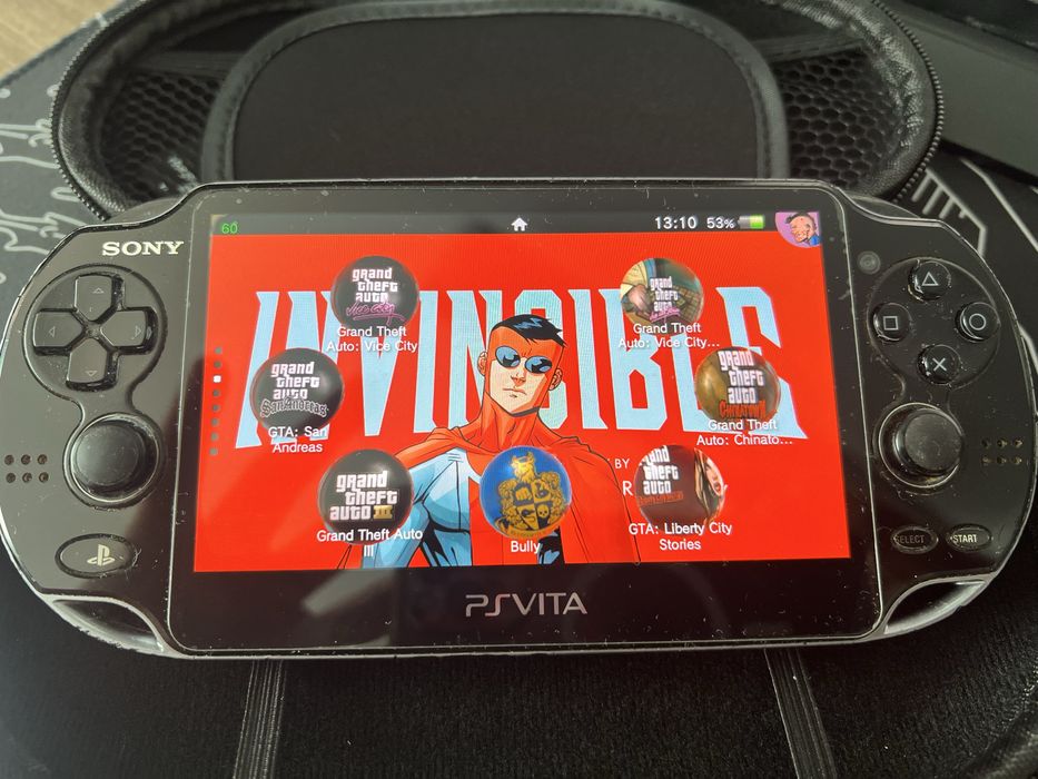 Ps Vita 1004 OLED 128 GB sd2vita PSP slim phat ps3 ps4 ps2 gta lcs vcs