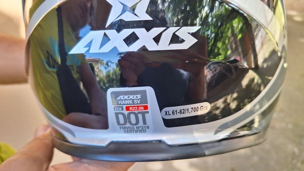 Каска AXXIS HAWK sv ece R22.06