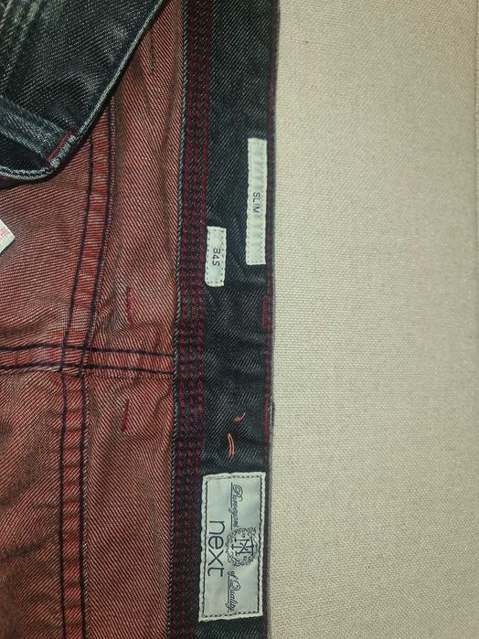 Луксозни мъжки дънки NEXT 82 degrees Slim Fit