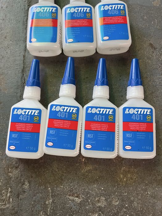 Vand adeziv cianoacrilat LOCTITE 401 si 406 de 50 grame