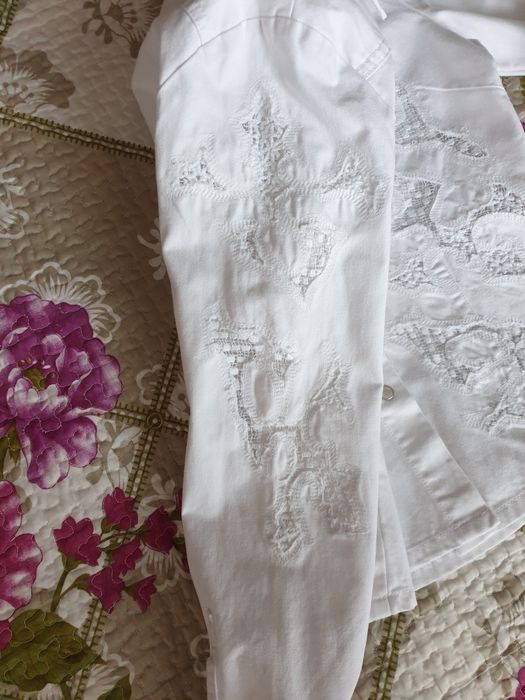 Camasa denim broderie bumbac Nice Connection