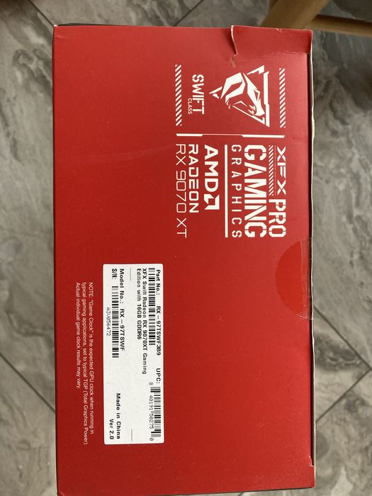 Vând placă grafica AMD RADEON RX9070XT