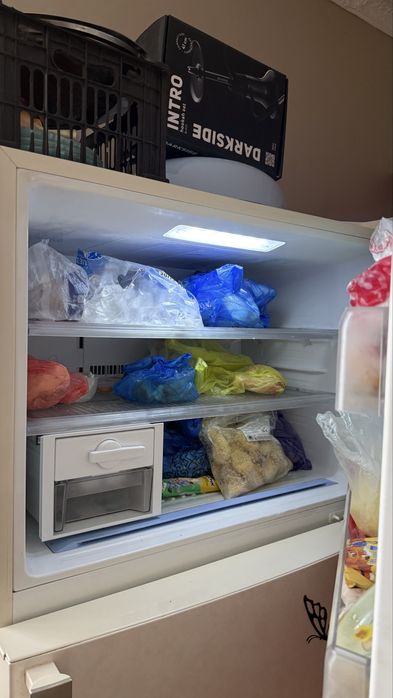Холодильник lG большой