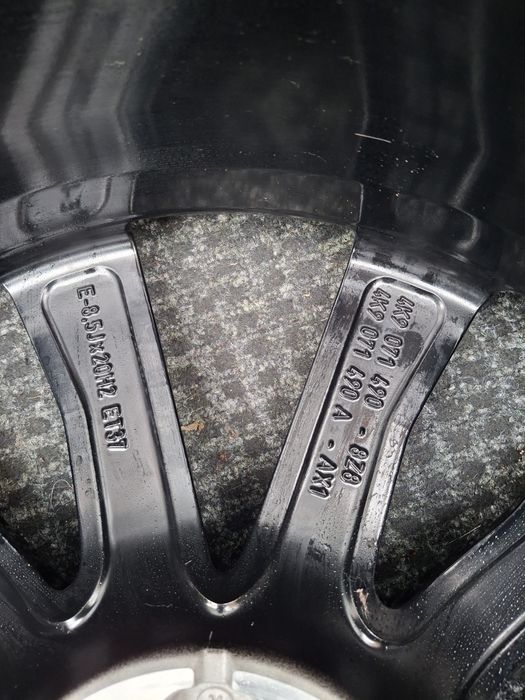 Jante NOI originale AUDI 20 inch 5x112 BLACK