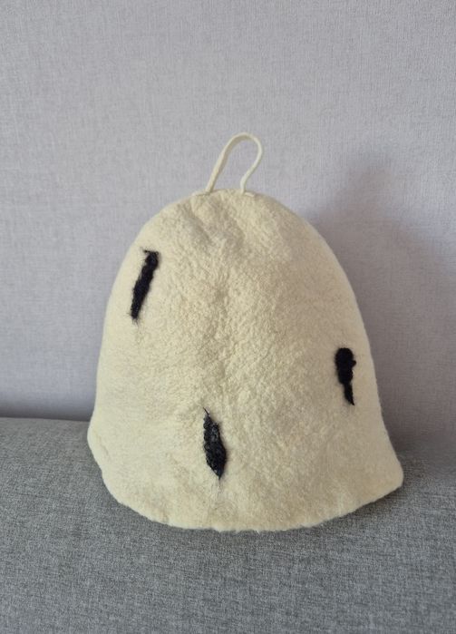 Шапки банные из шерсти