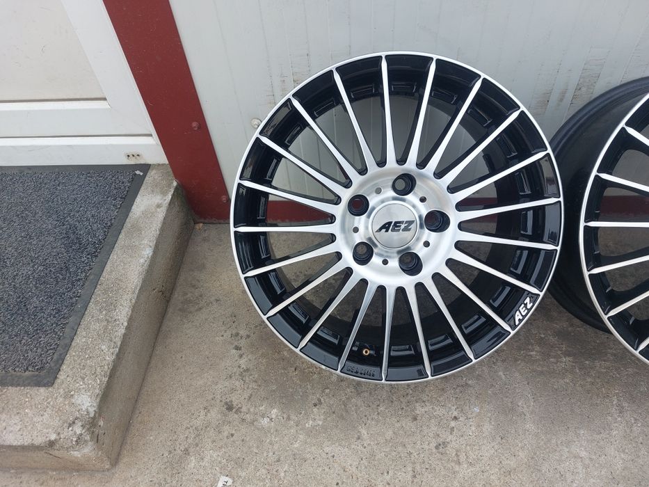 Jante aluminiu r16 / Vw Audi Skoda Seat Mercedes MG / 5x112 / model BICOLOR
