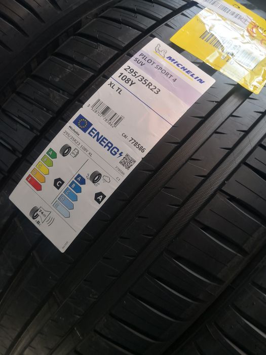 295 35 23 цола гуми нови Michelin dot 26 4 броя