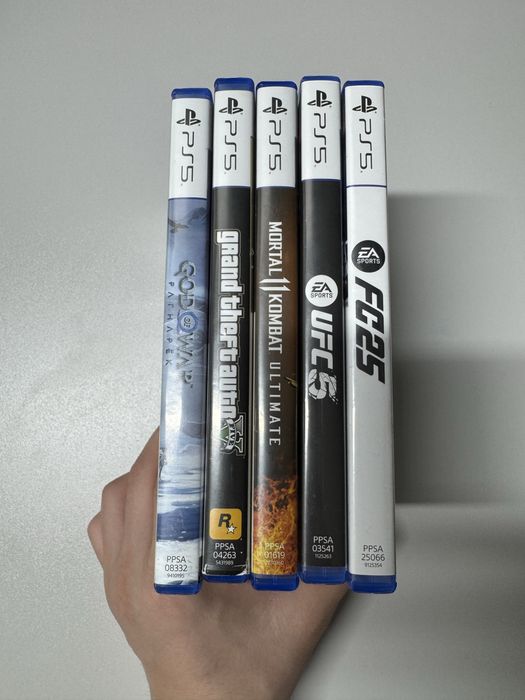 Игровые диски для PS5