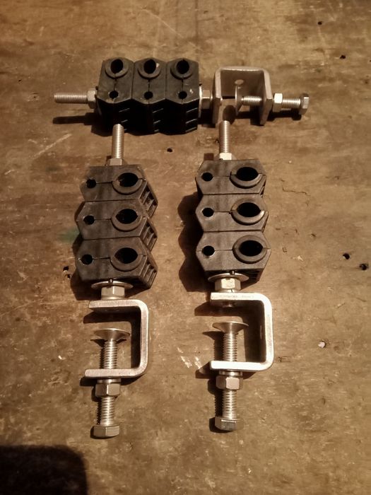 Продам зажим фидерный для кабеля новый