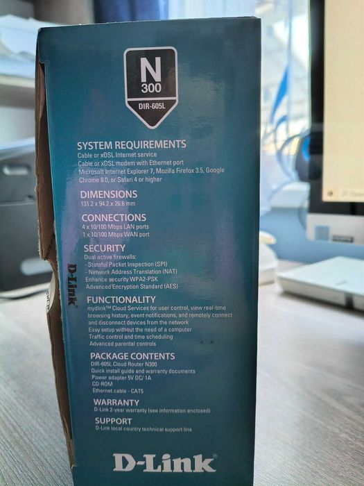 Vind D-Link Wireless N300 Router