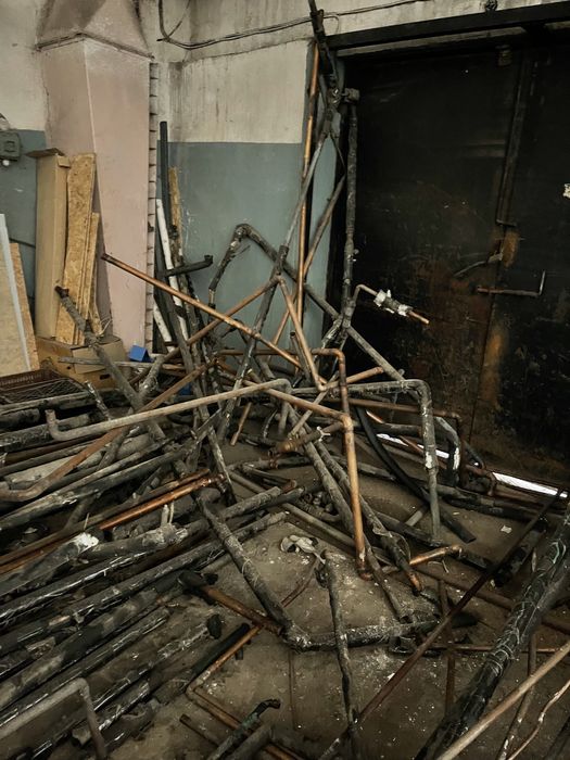 Медные трубы б/у