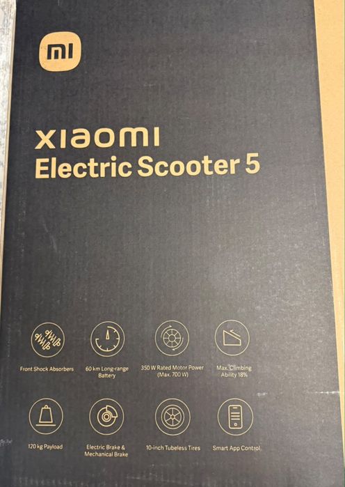 Электро самокат - xiaomi electric scooter 5