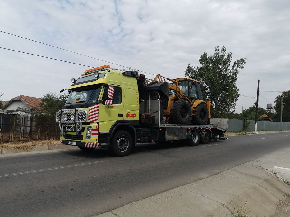 Servicii macara transport utilaje containere