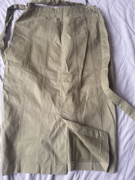 Миди пола Mohito в цвят каки, размер 34