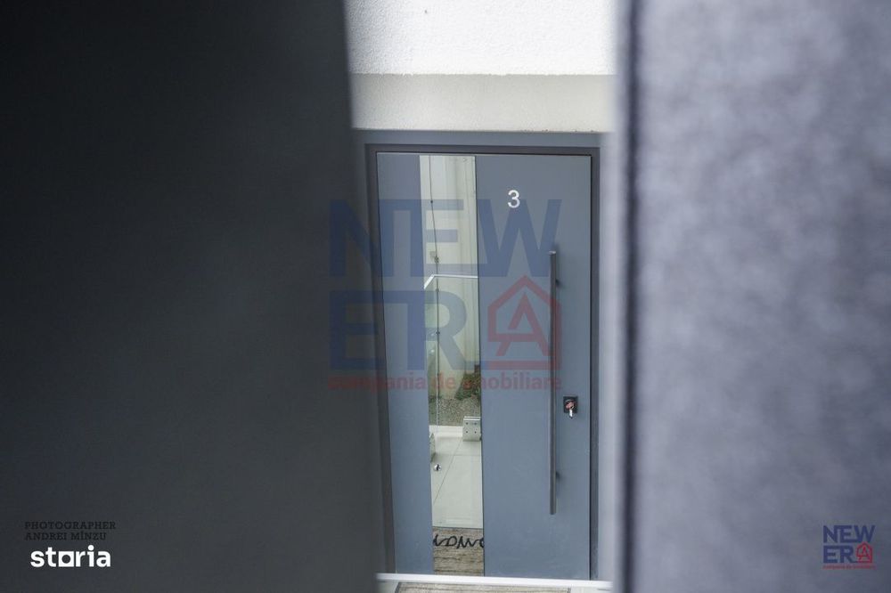 Apartament  NOU 3 camere cu terasa 10 mp in bloc boutique, zona Herest