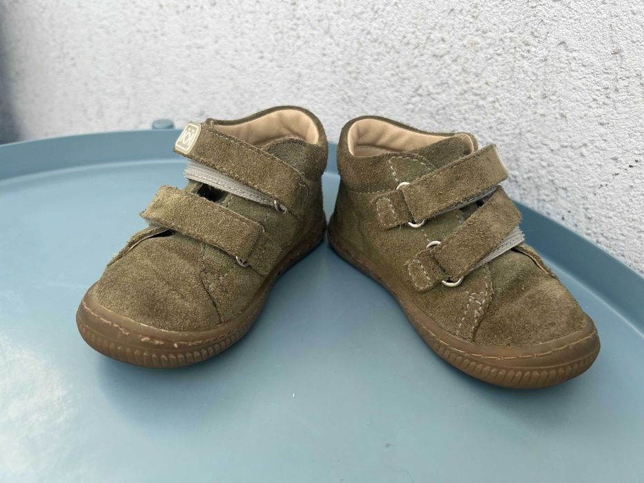 Детски обувки/боти в цвят шам фъстък Колев и Колев, номер 21