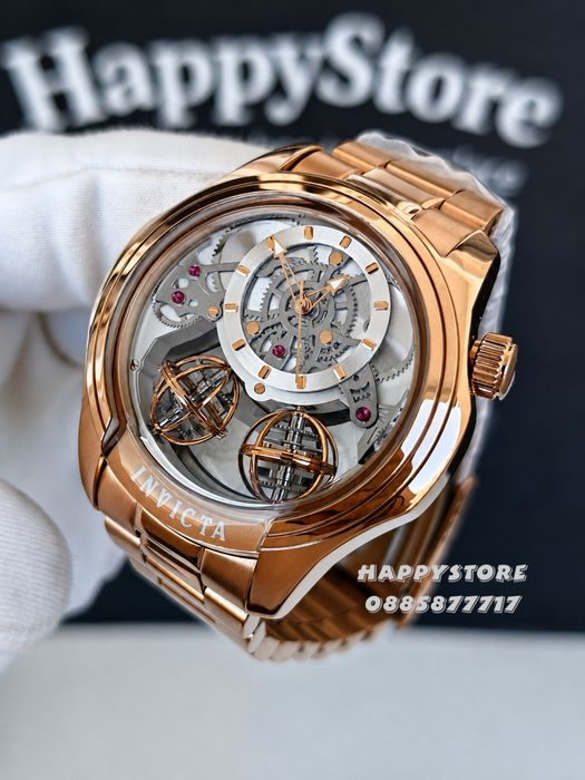 INVICTA Specialty Rose Gold full metal 48 mm, Инвикта нов мъжки часовник