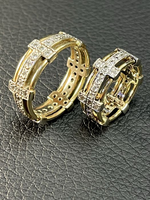 Златни Брачни венчални халки 14 K 585 Gold zlatni halki prasten brachn