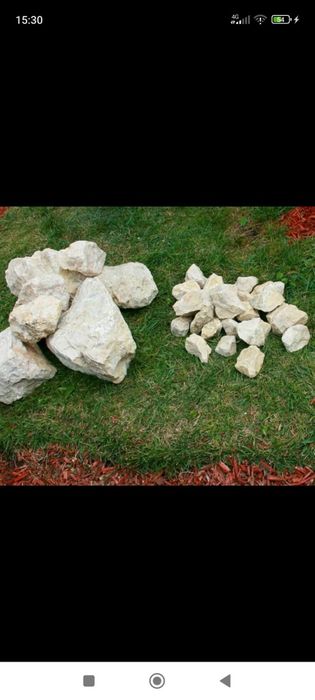 Vindem piatră de calcar pentru garduri pentru ornament