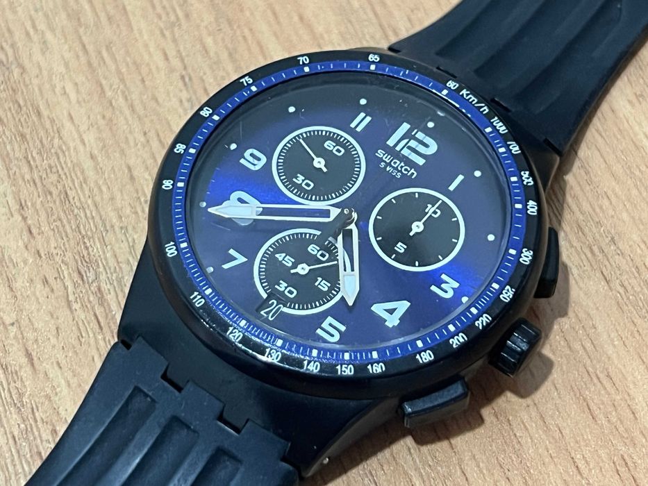 Швейцарские часы Swatch chronograph swiss made  оригинал