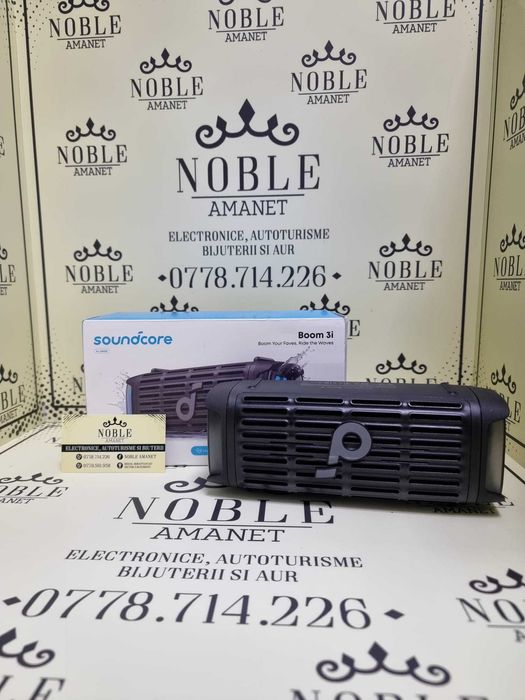 Noble Amanet - Boxa portabila Anker Soundcore Boom 3i, 50W