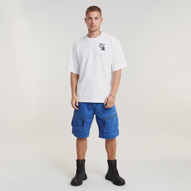 Уголемена тениска G-Star Raw Industry M , L нова мъжка оригинална