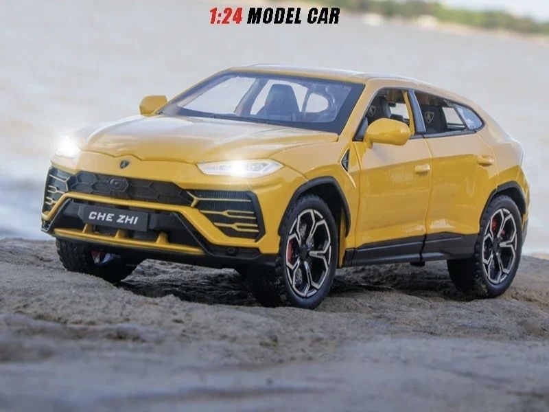 Jucarie macheta auto Lamborghini Urus, noua, scara 1:24
