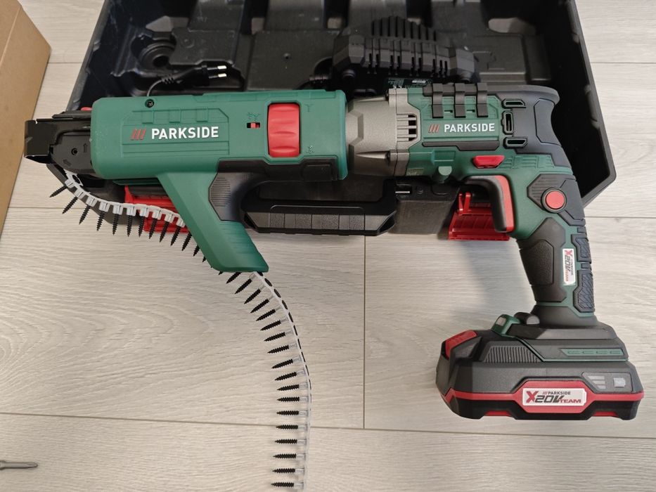 Filetanta rigips cu magazie Parkside noua