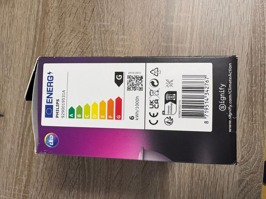 SET 3x bec GU10 LED dimabil Philips Hue WHITE AND COLOR AMBIANCE