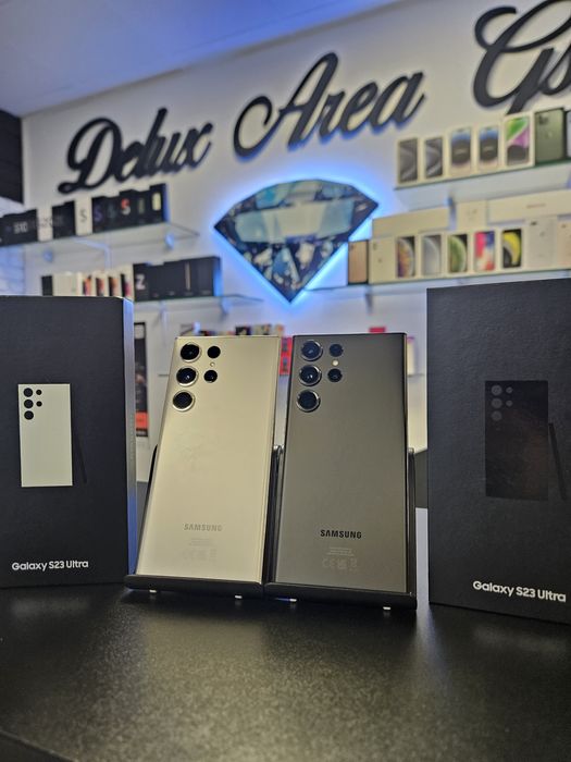 Samsung S23 Ultra / Black/Cream / 256/512 GB / DeluxGSM