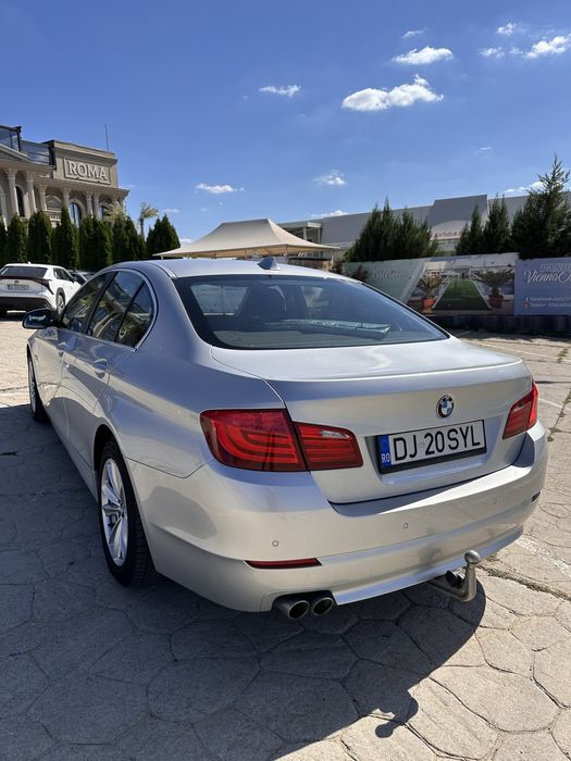 Vând BMW 520d F10, 184 CP, Cutie automata, Silver