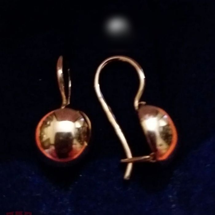 Золотые серьги. СССР