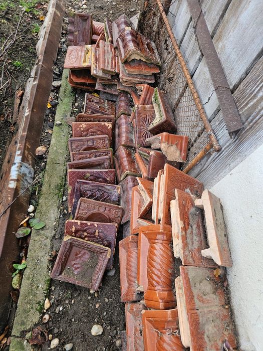 Plăci sobă teracotă...