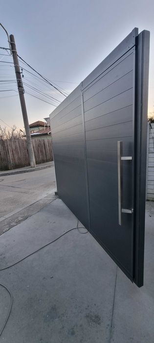 Garduri si porti din lamela aluminiu